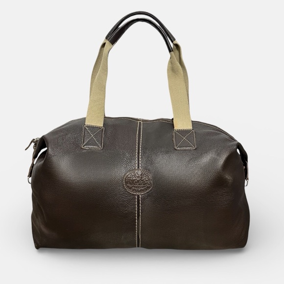 Roots Other - Vintage Roots Large Pebbled Leather Duffle Bag